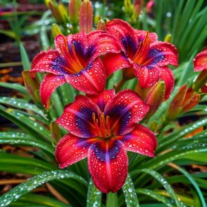 Лилейник Солар Вин купить по цене от 329р. в интернет-магазине «Посадика» с доставкой почтой в в Порхове и по всей России – [изображение №1].