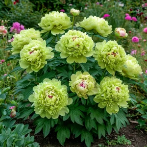 Пион Зеленые Бобы купить по цене от 610р. в интернет-магазине «Посадика» с доставкой почтой в в Порхове и по всей России – [изображение №1].