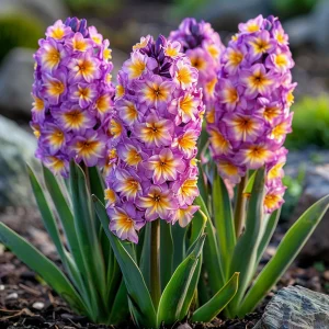 Гиацинт Пинк Перпл купить по цене от 2099р. в интернет-магазине «Посадика» с доставкой почтой в в Порхове и по всей России – [изображение №1].